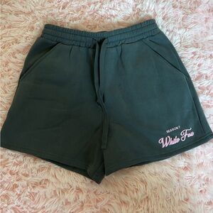 White fox Women's Small Grey sweatpants shorts